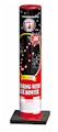 DM1002  #500 Red Ring and Blue Bowtie Mortar Dominator Fireworks